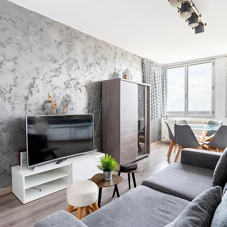 Proche Du Vieux Lille Avec Vue Exceptionnelle Sur La ! Apartmán La Madeleine (Nord)